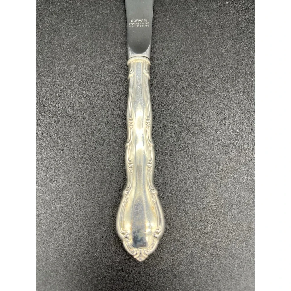 Sterling Silver Andante Notched Butter Knife By Gorham Silver